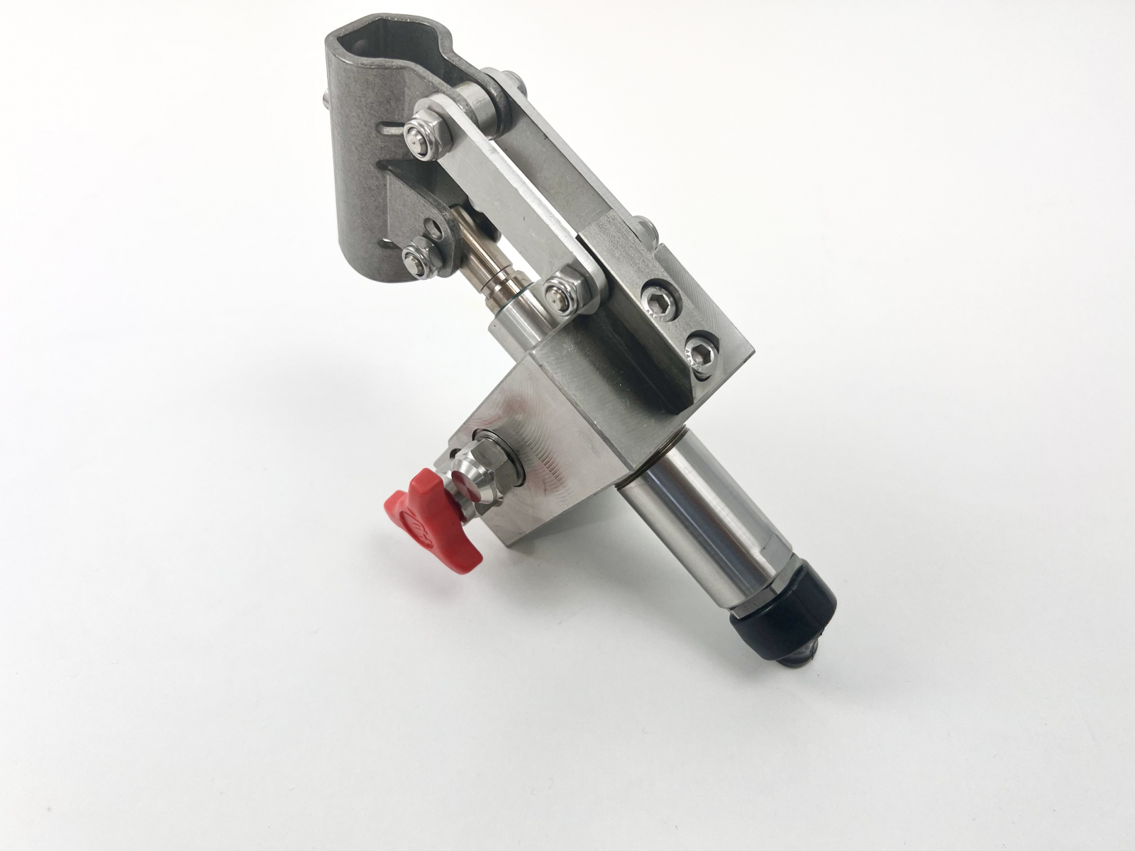 Fußpumpe für Doppeltwirkende Hydraulikzylinder zum aus- und einfahren –  „PROTOTYP“ - AGIROSSI GmbH